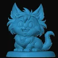 Mô hình nhân vật Snarf phong cách Chibi cho tín đồ Thundercats - Thumbnail 1
