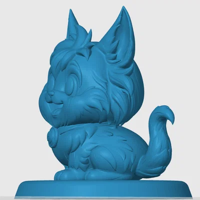 Mô hình nhân vật Snarf phong cách Chibi cho tín đồ Thundercats