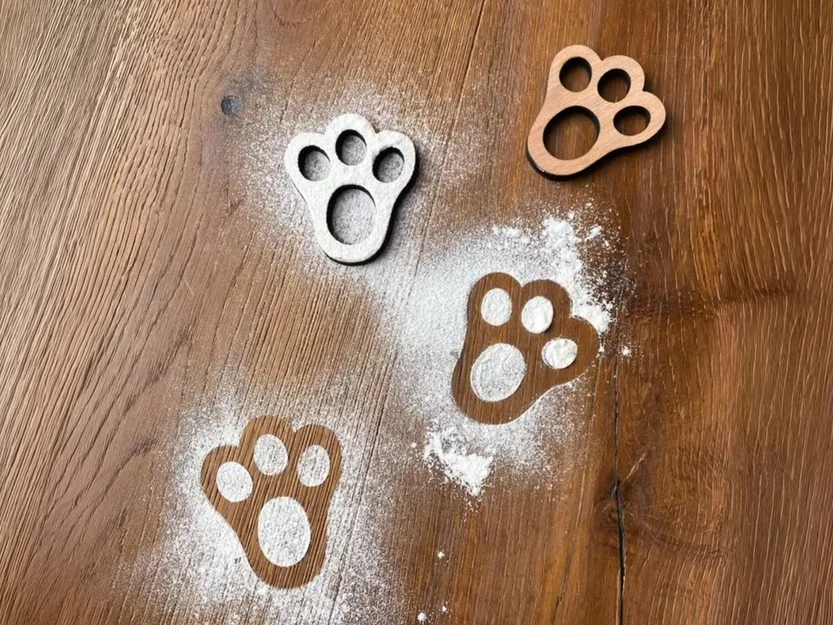 Khuôn in dấu chân thỏ Bunny Trail - Image 1