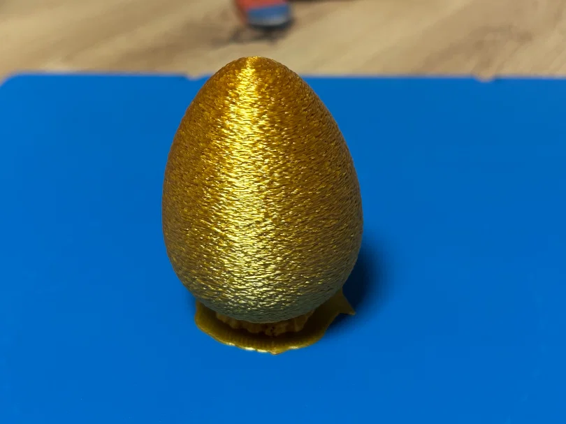Mô hình trứng phục sinh (Easter Egg) với hiệu ứng bề mặt Fuzzy Skin - Image 1