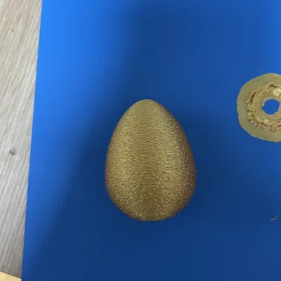 Mô hình trứng phục sinh (Easter Egg) với hiệu ứng bề mặt Fuzzy Skin
