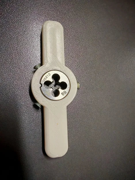 Tay quay bàn ren 20mm in 3D - Dụng cụ cơ khí thông minh tại nhà - Image 1