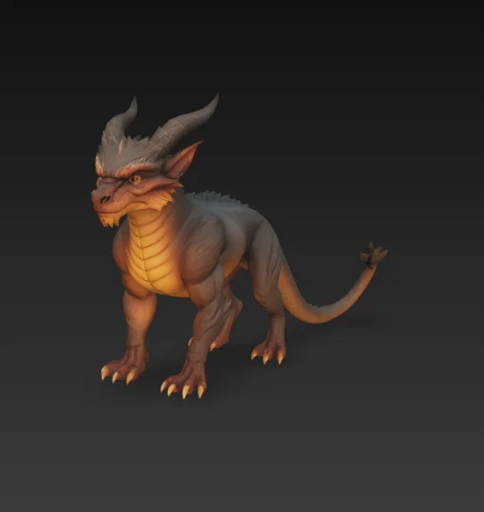 Mô hình in 3D Rồng Chạy (Running Dragon) cực ngầu - Image 2