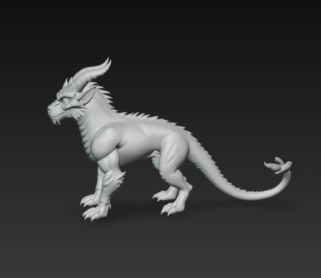 Mô hình in 3D Rồng Chạy (Running Dragon) cực ngầu - Image 3