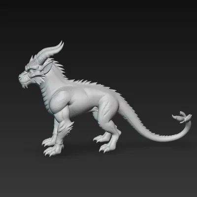 Mô hình in 3D Rồng Chạy (Running Dragon) cực ngầu