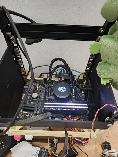 Khung Gắn Mainboard mATX Lên Tủ Rack 10 inch (v1.1) - Image 3