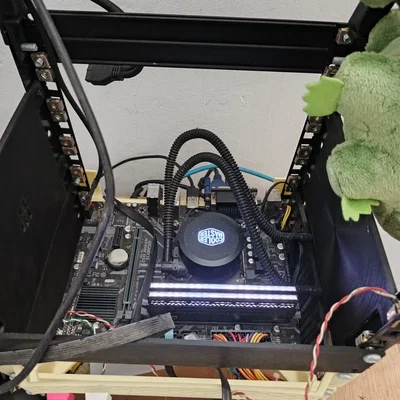 Khung Gắn Mainboard mATX Lên Tủ Rack 10 inch (v1.1)