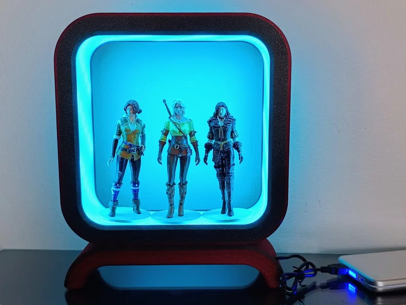 Đèn vuông (sử dụng LED dây) - Image 3