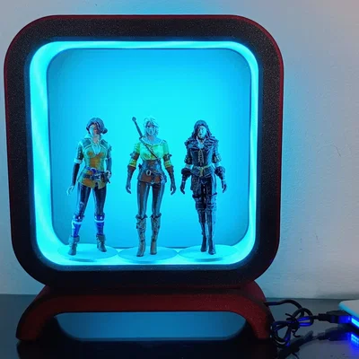 Đèn vuông (sử dụng LED dây)