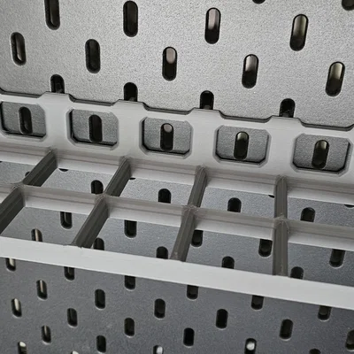Đế gắn Skadis Gridfinity 5x2 - Sắp xếp góc làm việc chuyên nghiệp