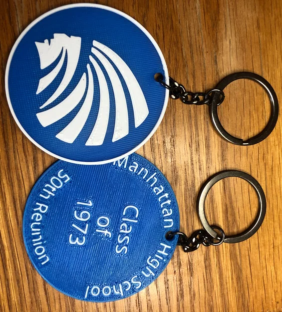 Móc khóa tùy chỉnh (OpenSCAD) - Image 1