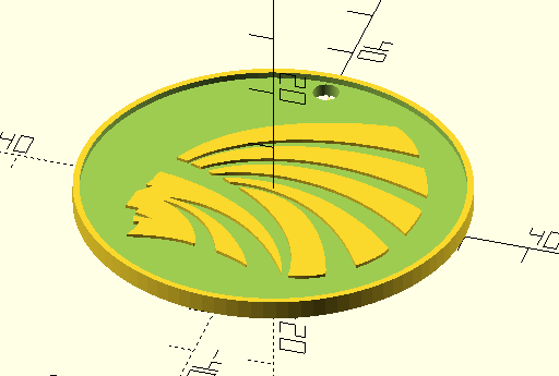 Móc khóa tùy chỉnh (OpenSCAD) - Image 2