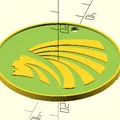 Móc khóa tùy chỉnh (OpenSCAD) - Thumbnail 2
