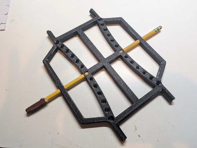 Khung cuốn dây Paracord 3D đa năng, chống rối, tiện dụng cho dã ngoại - Image 1