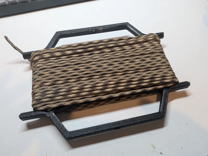 Khung cuốn dây Paracord 3D đa năng, chống rối, tiện dụng cho dã ngoại - Image 2