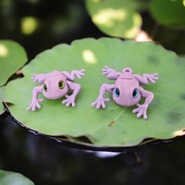 Mô hình Ếch phi tiêu (Poison Dart Frog) - Tương thích mắt kính 6mm và 8mm - Image 1