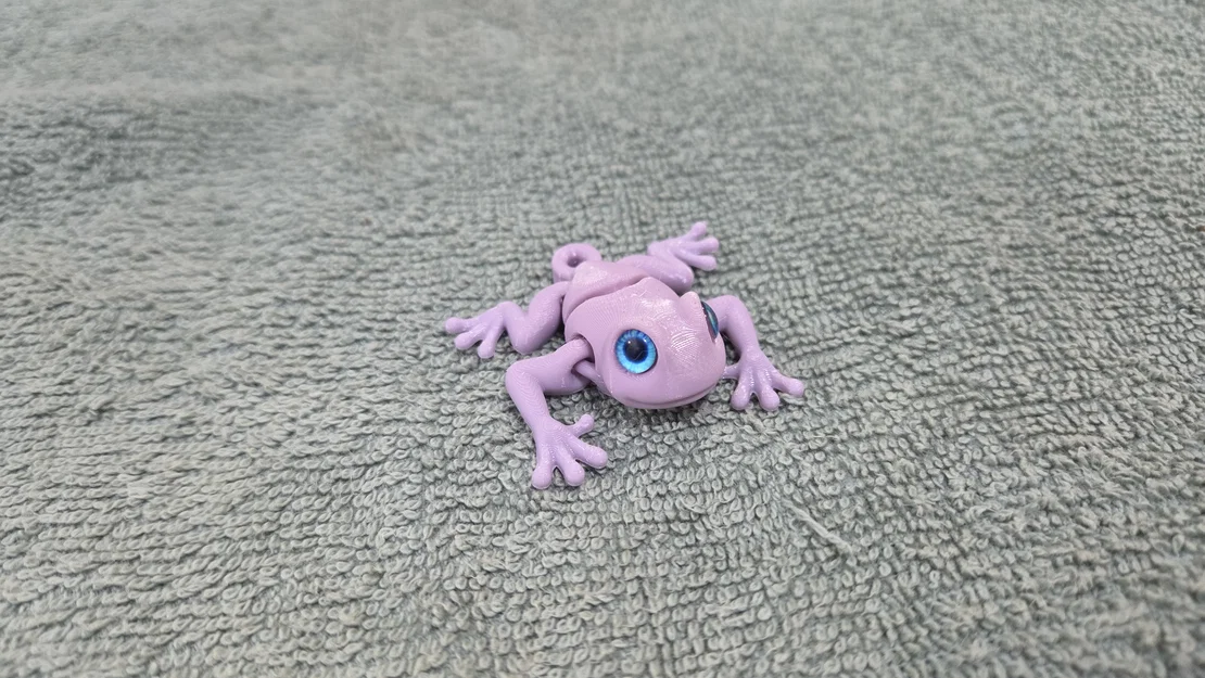 Mô hình Ếch phi tiêu (Poison Dart Frog) - Tương thích mắt kính 6mm và 8mm - Image 3