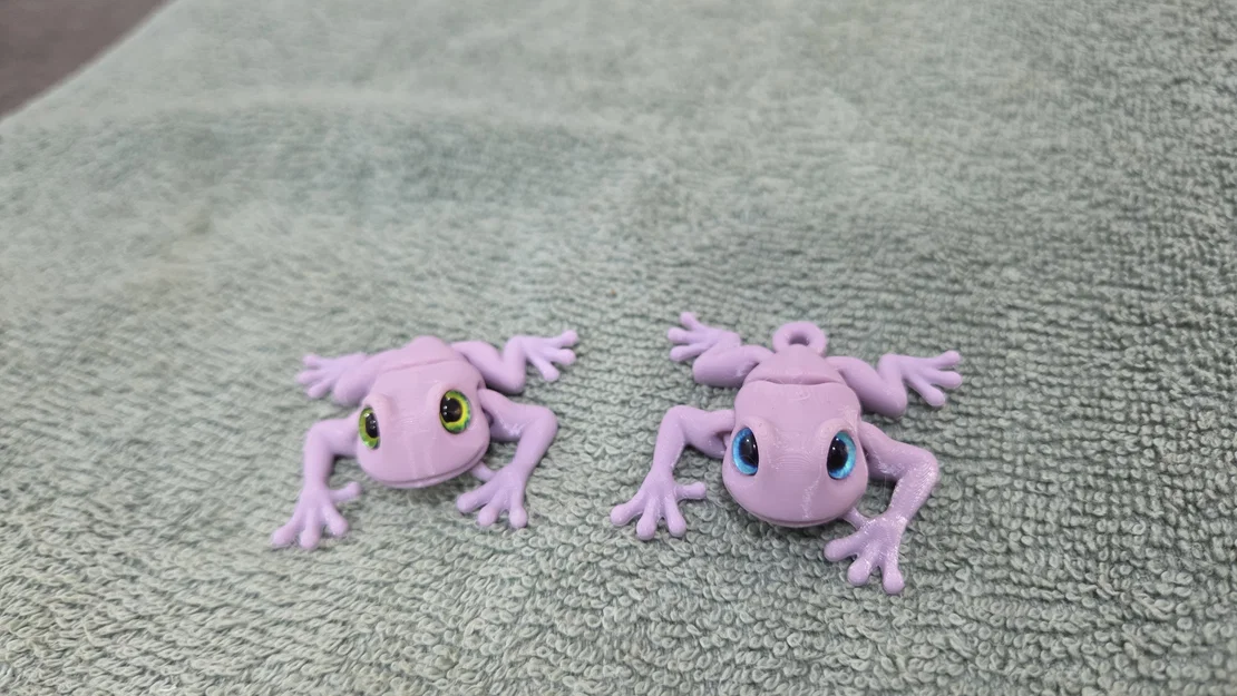 Mô hình Ếch phi tiêu (Poison Dart Frog) - Tương thích mắt kính 6mm và 8mm - Image 4