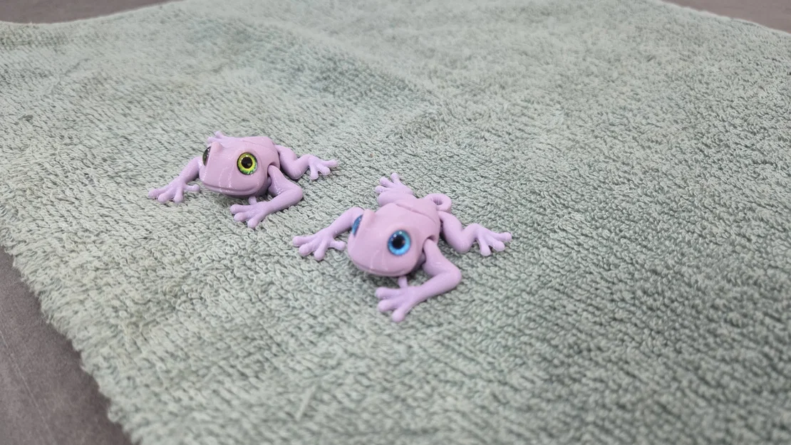 Mô hình Ếch phi tiêu (Poison Dart Frog) - Tương thích mắt kính 6mm và 8mm - Image 5