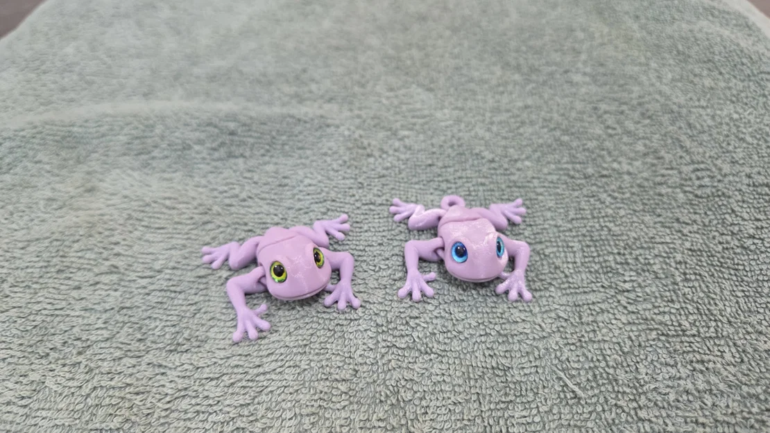 Mô hình Ếch phi tiêu (Poison Dart Frog) - Tương thích mắt kính 6mm và 8mm - Image 6