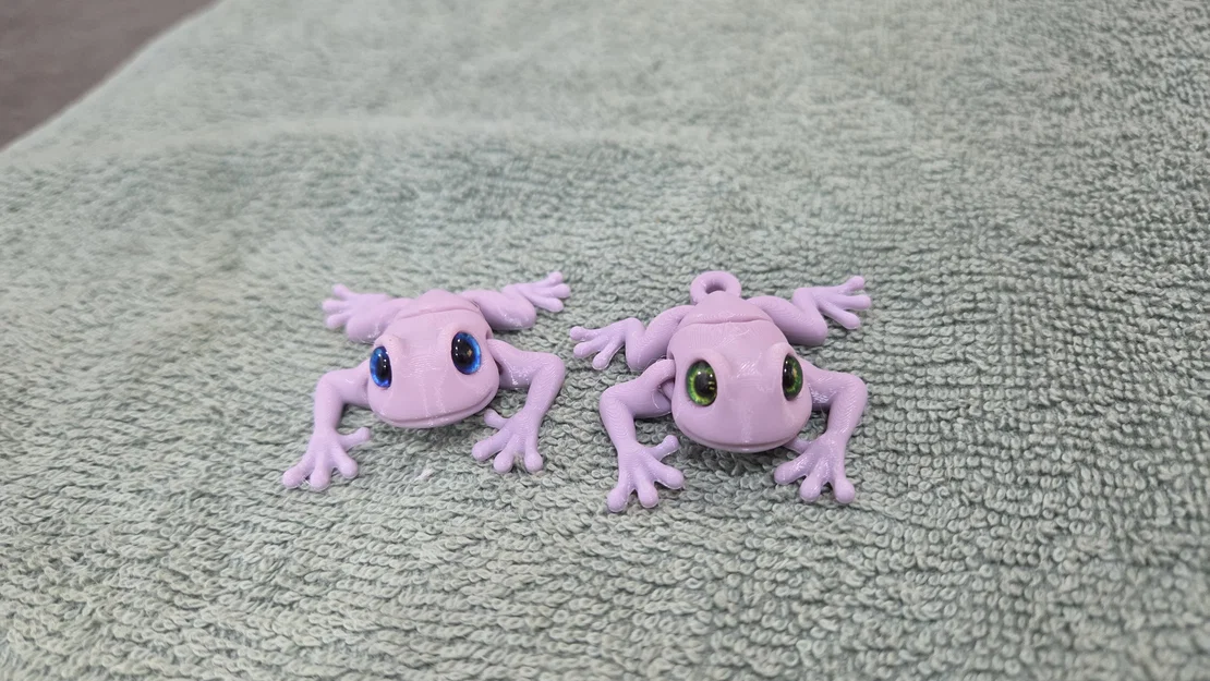 Mô hình Ếch phi tiêu (Poison Dart Frog) - Tương thích mắt kính 6mm và 8mm - Image 7