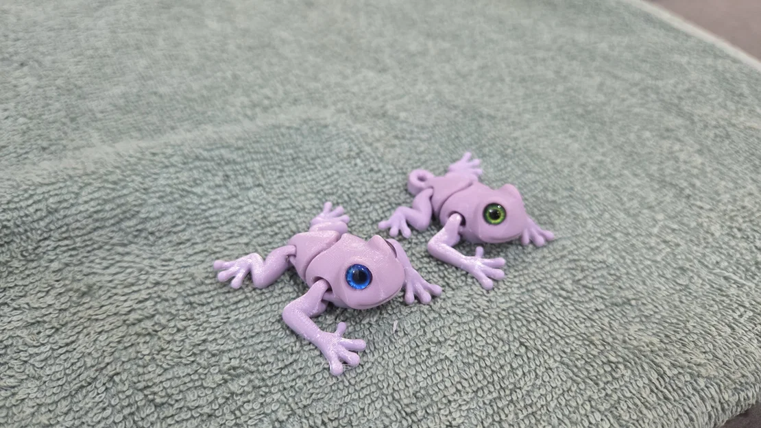 Mô hình Ếch phi tiêu (Poison Dart Frog) - Tương thích mắt kính 6mm và 8mm - Image 8