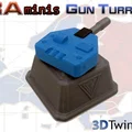 Turret Base - Mô hình tháp pháo Allied (Command & Conquer Red Alert) - Thumbnail 2