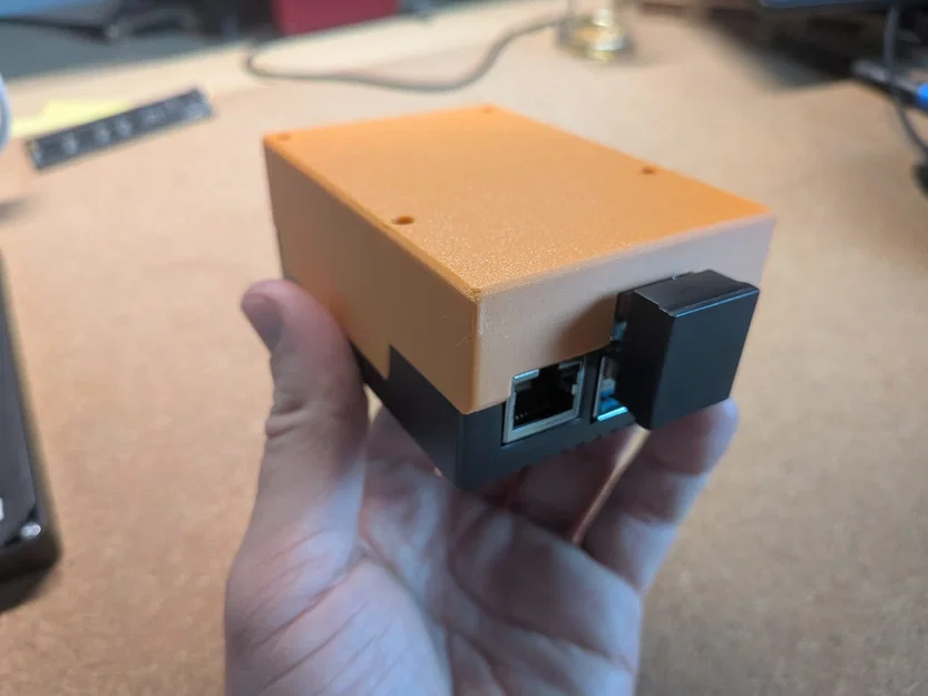 Nắp đậy vỏ Raspberry Pi 4 cho NVMe HAT - Image 1