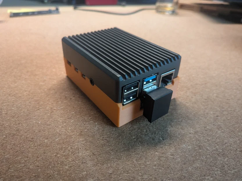 Nắp đậy vỏ Raspberry Pi 4 cho NVMe HAT - Image 3