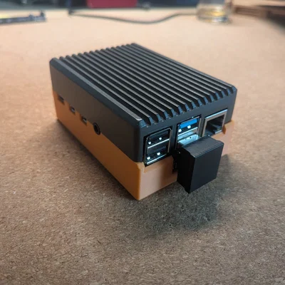 Nắp đậy vỏ Raspberry Pi 4 cho NVMe HAT