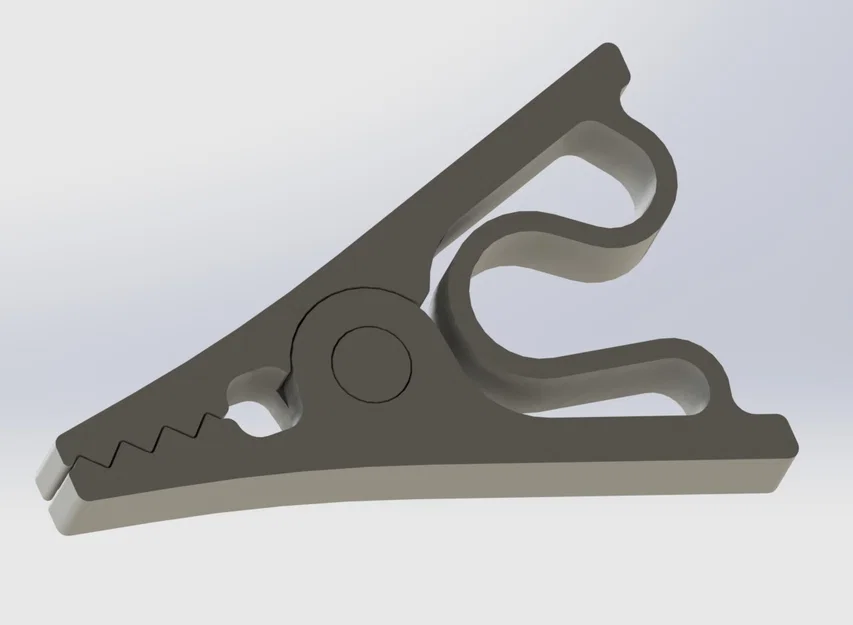 Kẹp nhựa đa năng (Clothespin Clamp) in 3D bền bỉ cho gia đình - Image 1