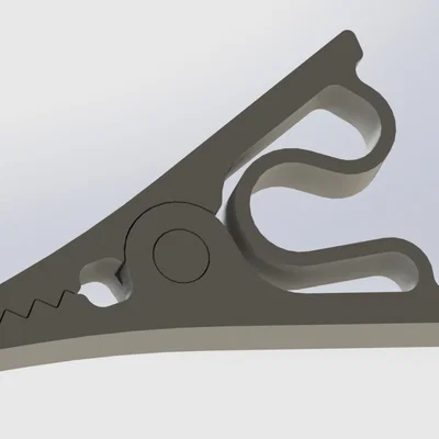 Kẹp nhựa đa năng (Clothespin Clamp) in 3D bền bỉ cho gia đình