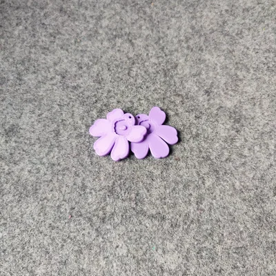 Bông tai hình hoa "Unikko"