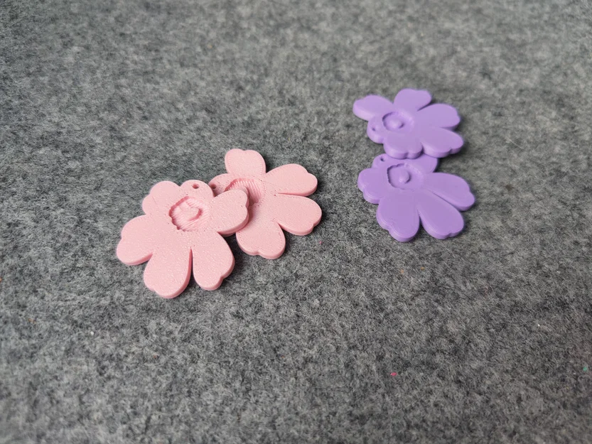 Bông tai hình hoa "Unikko" - Image 3