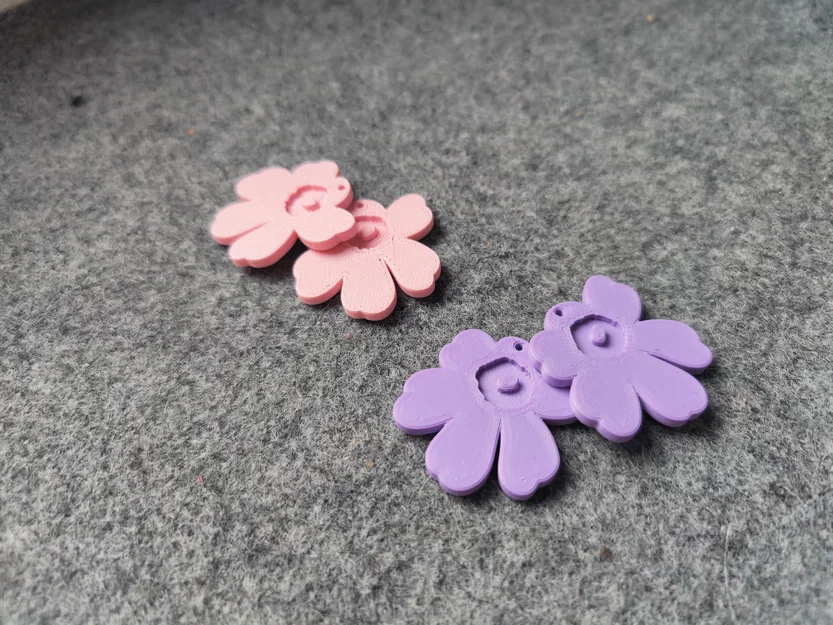 Bông tai hình hoa "Unikko" - Image 4