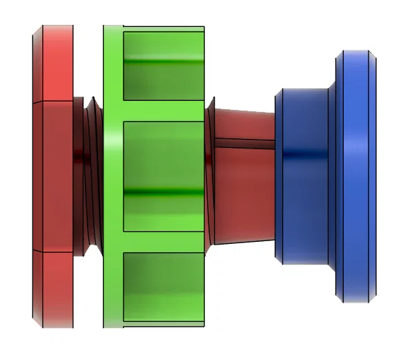 Đầu nối ống PTFE cho hộp sấy nhựa (Dry Box) - Phụ kiện in 3D - Image 3