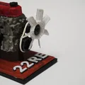 Mô hình động cơ MINI Toyota 4 xi-lanh 22RE, Phiên bản thu nhỏ hoạt động được - Thumbnail 23