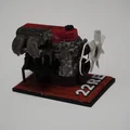 Mô hình động cơ MINI Toyota 4 xi-lanh 22RE, Phiên bản thu nhỏ hoạt động được - Thumbnail 24