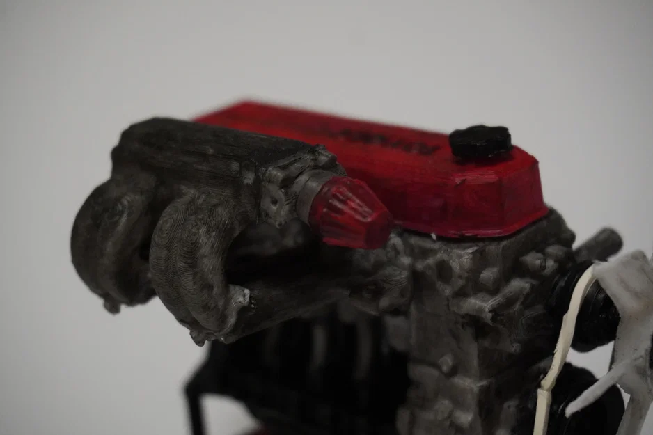 Mô hình động cơ MINI Toyota 4 xi-lanh 22RE, Phiên bản thu nhỏ hoạt động được - Image 27