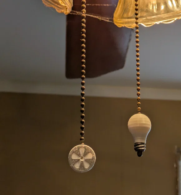 Bộ hạt đánh dấu dây kéo cho đèn và quạt trần - Image 1