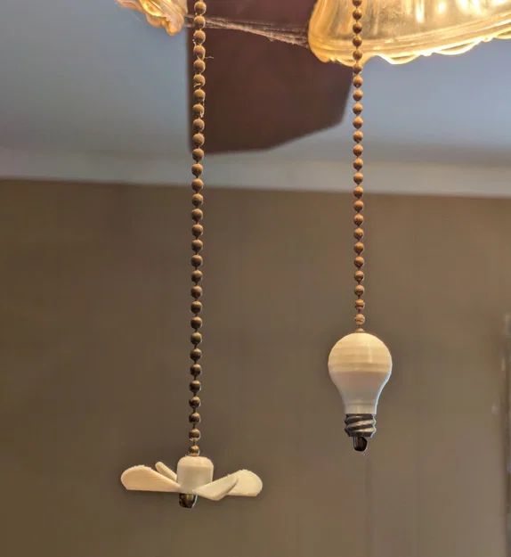 Bộ hạt đánh dấu dây kéo cho đèn và quạt trần - Image 2