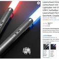 Mô hình tay cầm kiếm ánh sáng Darth Vader (Star Wars Lightsaber) - Thumbnail 1