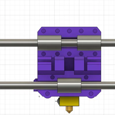 RigidCore Carriage - Bệ đỡ đầu in cứng cáp cho máy in 3D DIY