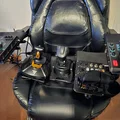 Giá gắn HOTAS/Joystick cho ghế (Virpil, VKB, Thrustmaster, Turtle Beach) - Thumbnail 1