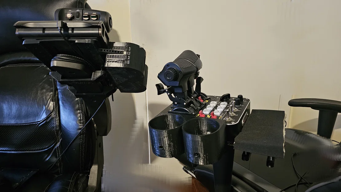 Giá gắn HOTAS/Joystick cho ghế (Virpil, VKB, Thrustmaster, Turtle Beach) - Image 4