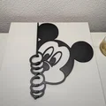 Mô hình trang trí Mickey Mouse gắn khung cửa siêu đáng yêu - Thumbnail 2