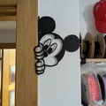 Mô hình trang trí Mickey Mouse gắn khung cửa siêu đáng yêu - Thumbnail 3