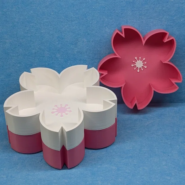 Đĩa hình hoa anh đào / Khay đựng đồ nhỏ xinh - Image 1