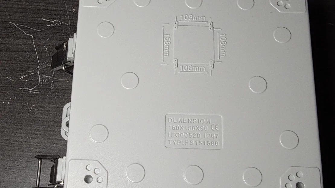 Insert Hộp Kỹ Thuật Năng Lượng Mặt Trời cho WaveShare - WisMesh 1W - Meshtastic - Image 12