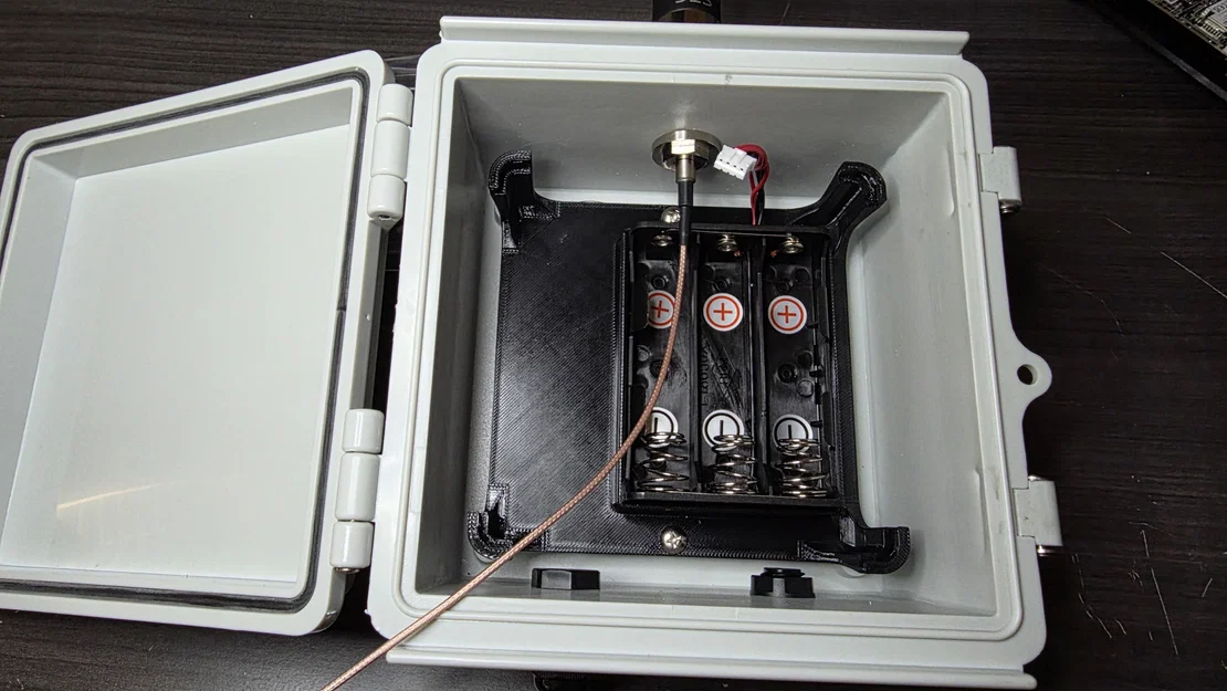 Insert Hộp Kỹ Thuật Năng Lượng Mặt Trời cho WaveShare - WisMesh 1W - Meshtastic - Image 14